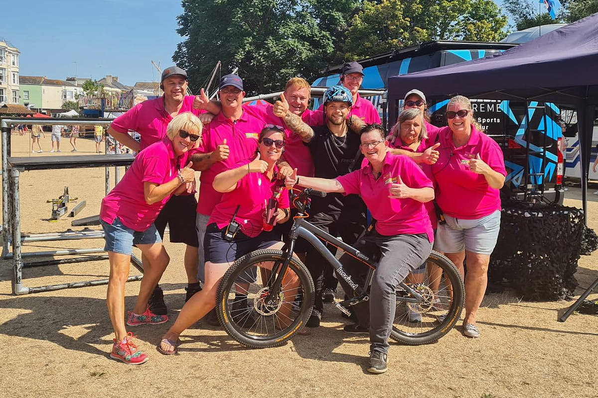 Pinkies on a Mountain Bike 2022